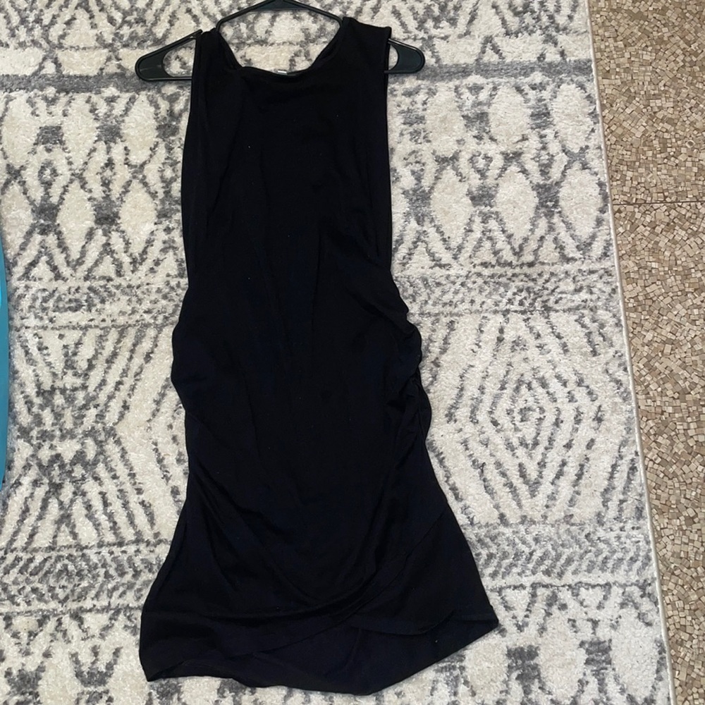 Ruffled Sides Dress